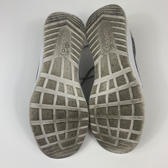 Adidas Cloudfoam Women's QT Racer 2.0 Shoes in Grey/White Size 7 - Picture 7 of 9